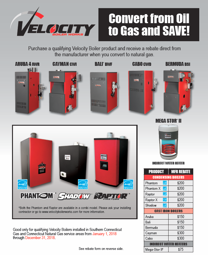 Rebates And Promotions Velocity Boiler Works