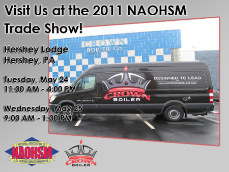 Crown Boiler NAOHSM Trade Show